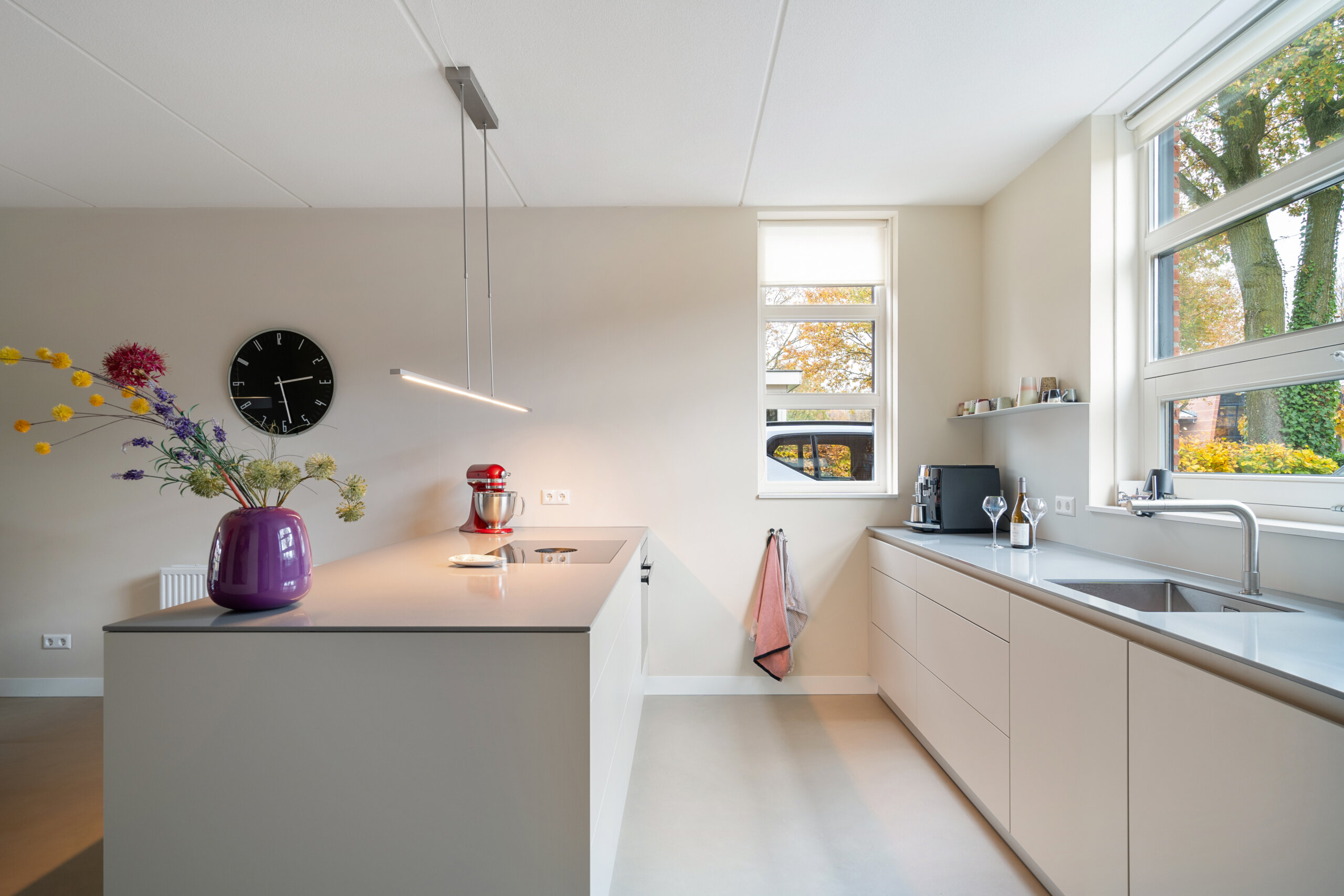 compacte bulthaup keuken kiezel met grijs blad, foto 3